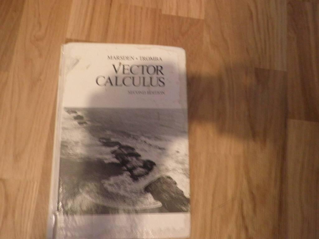 Vector calculus