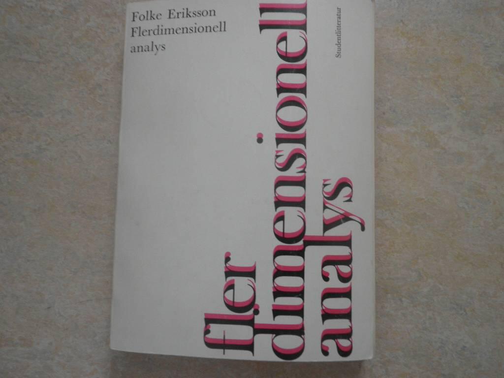 Flerdimensionell analys - textbok