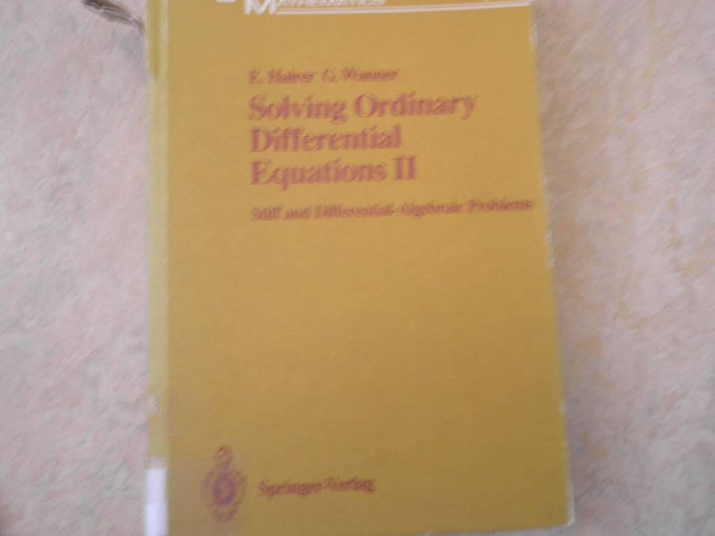 Solving ordinary differential equations