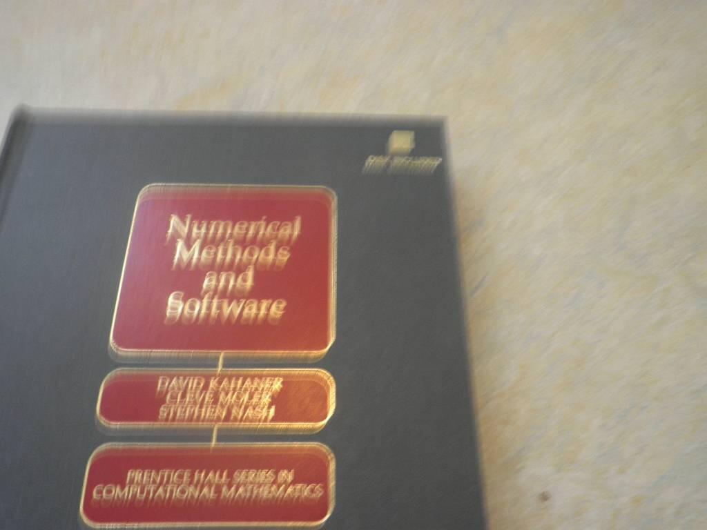 Numerical methods and software