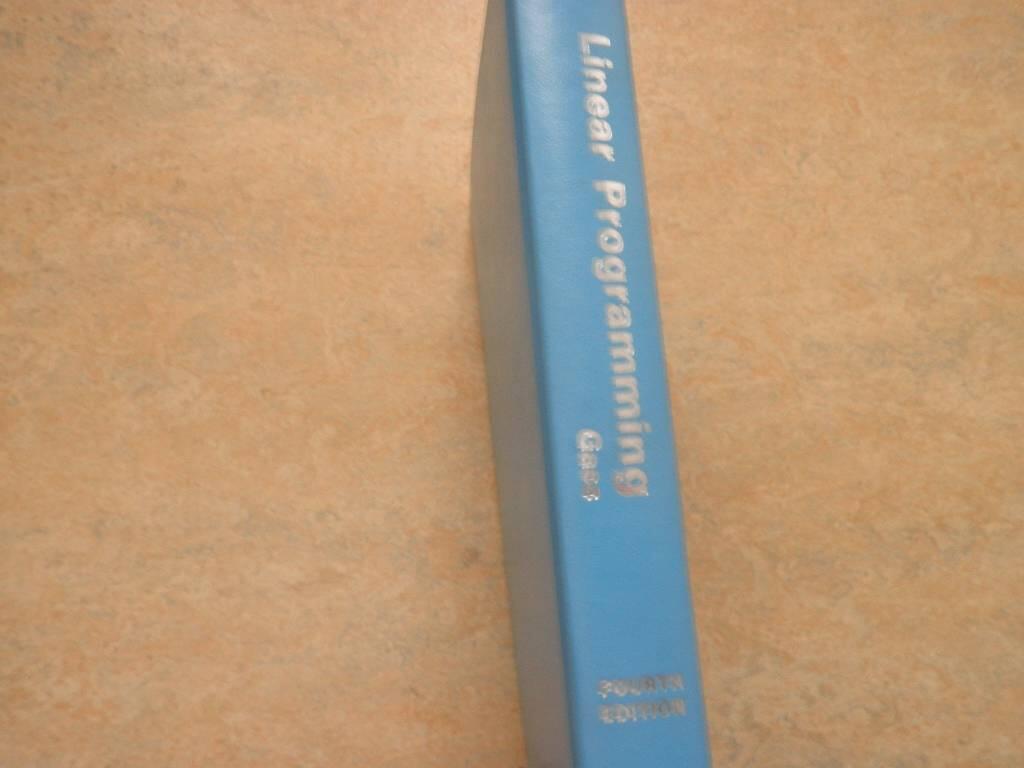 Linear programming - methods and applications