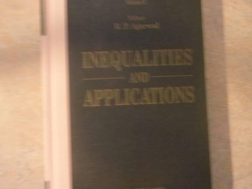 Inequalities and applications