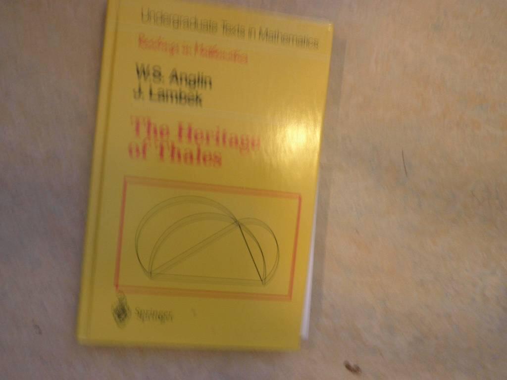 The heritage of Thales