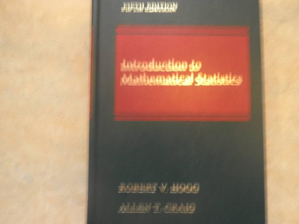 Introduction to mathematical statistics