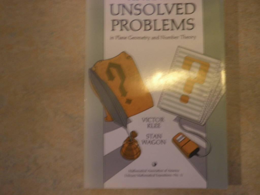 Old and new unsolved problems in plane geometry and number theory