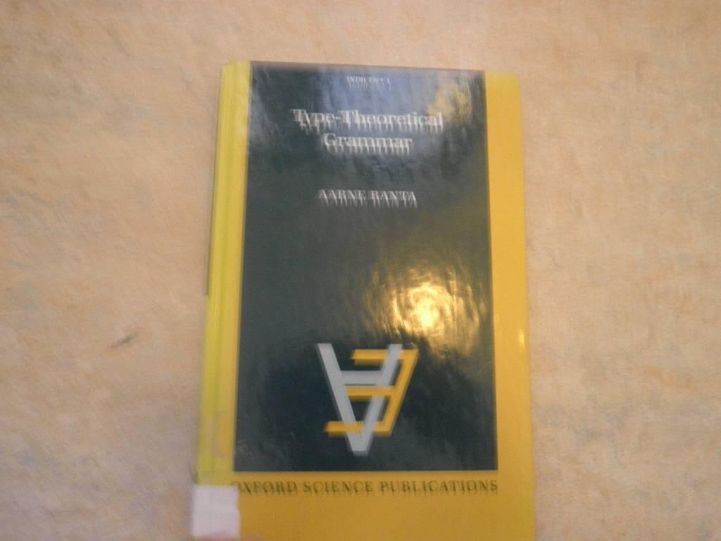 Type-theoretical grammar