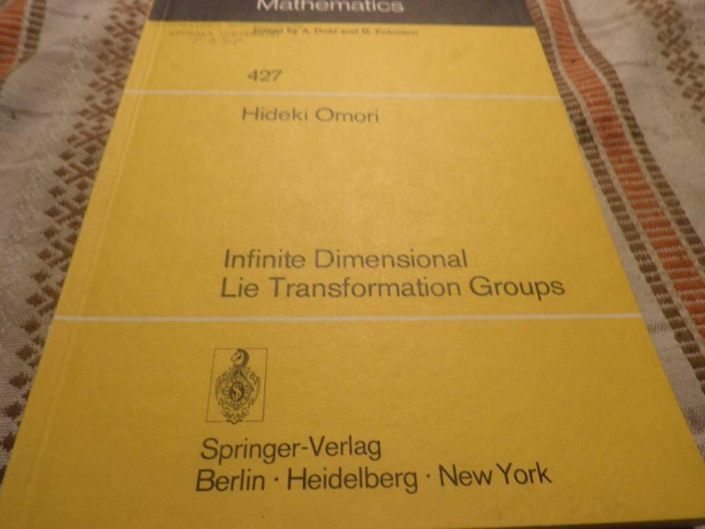 Infinite dimensional Lie transformations groups
