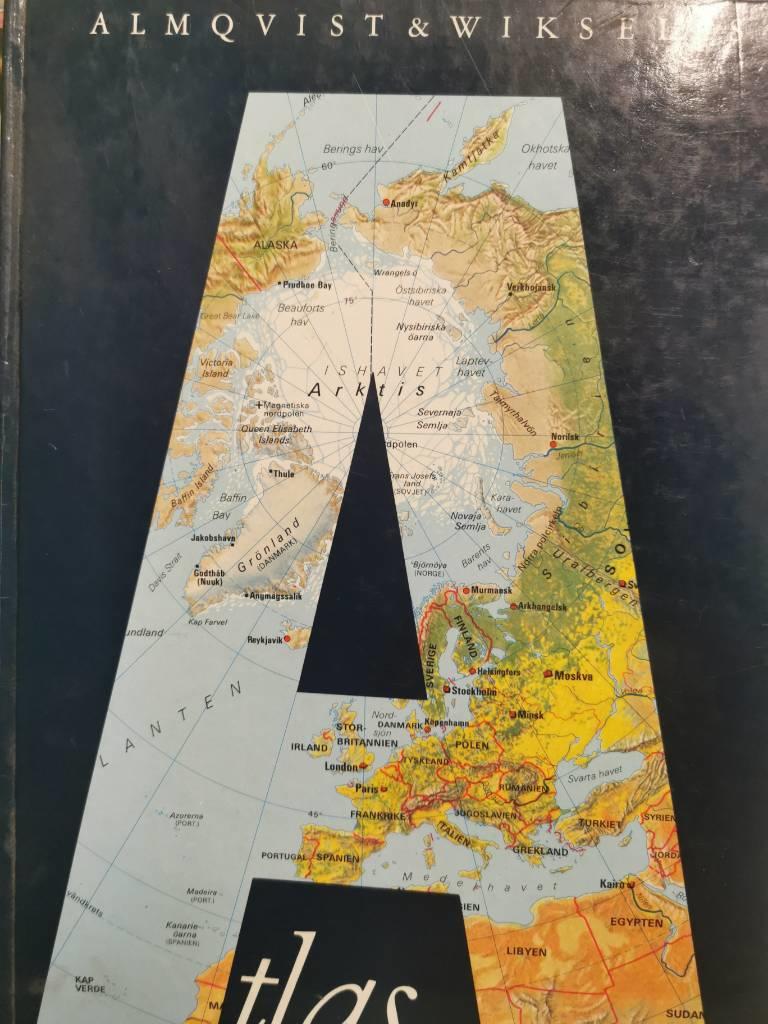 Almqvist & Wiksells atlas [Kartografiskt material]