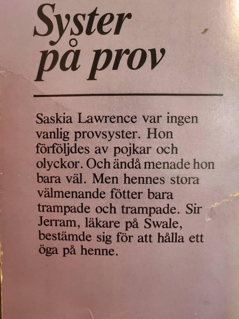 Syster p&aring; prov