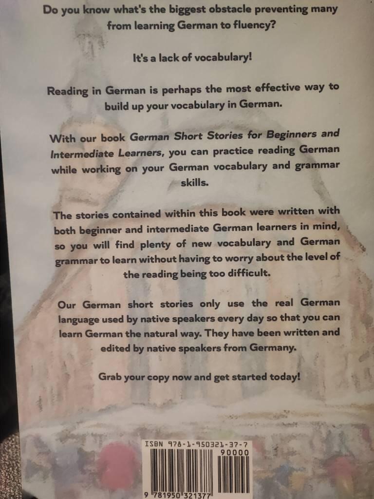 German - short stories for beginners and intermediate learners