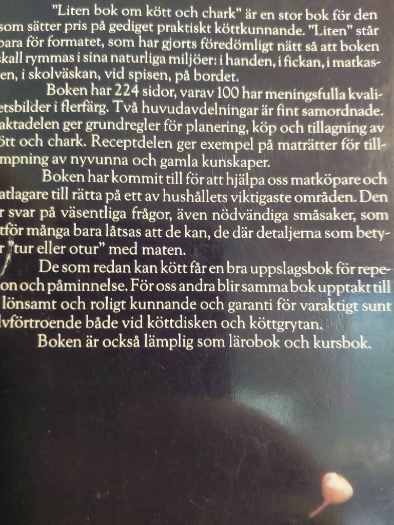 Liten bok om k&ouml;tt och chark