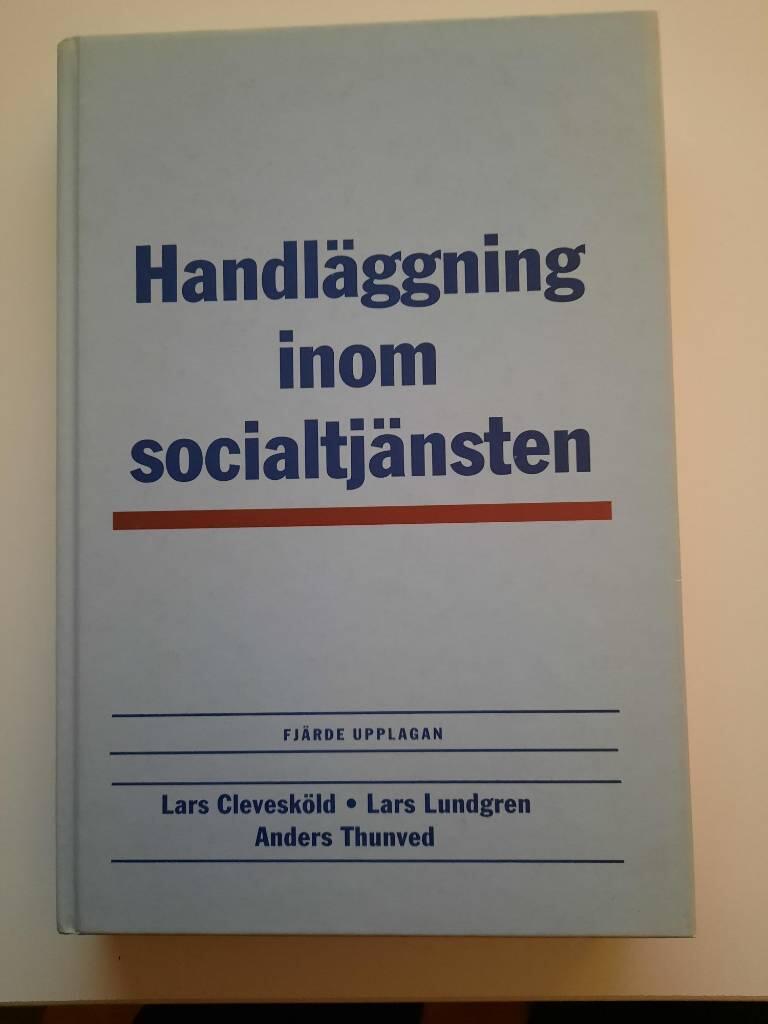 Handl&auml;ggning inom socialtj&auml;nsten