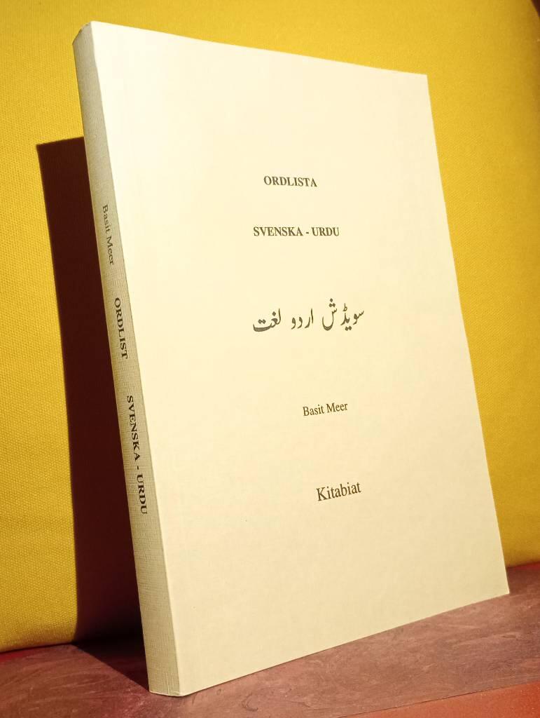 Ordlista - svenska-urdu