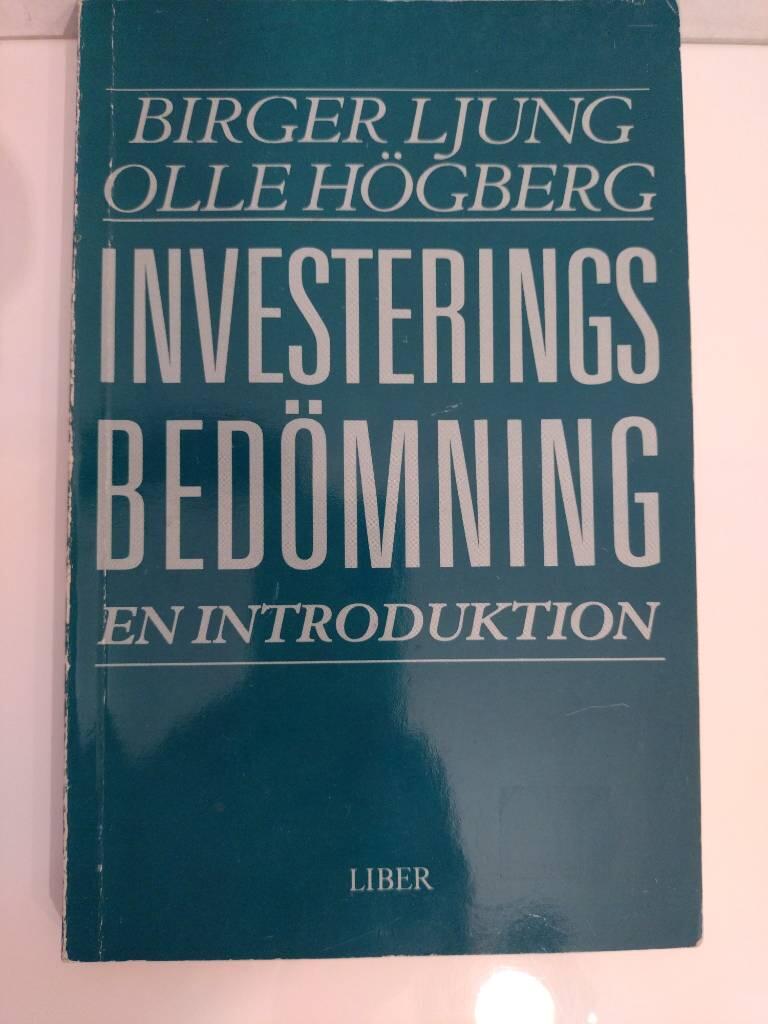 Investeringsbed&ouml;mning : en introduktion