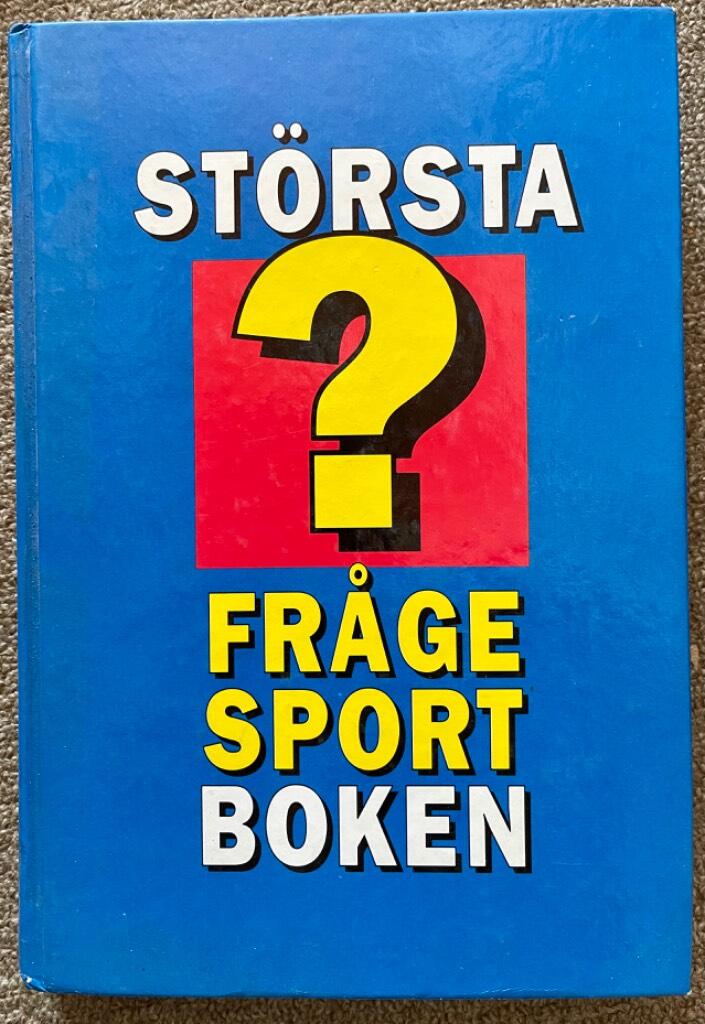 St&ouml;rsta fr&aring;gesportboken