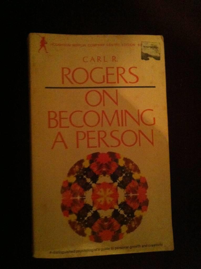 On becoming a person - a therapist's view on psychotherapy