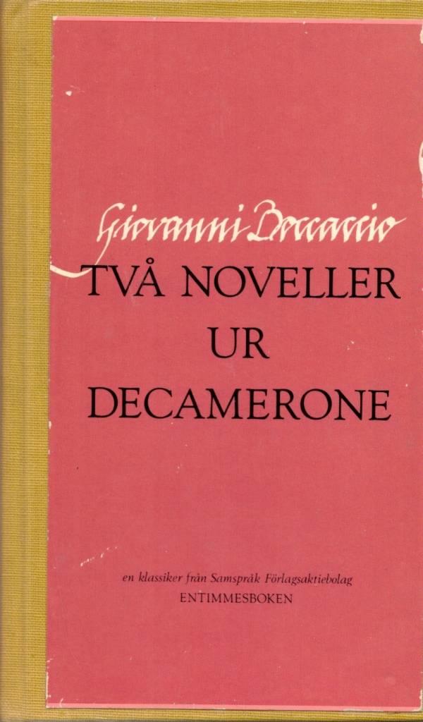 Två noveller ur Decamerone