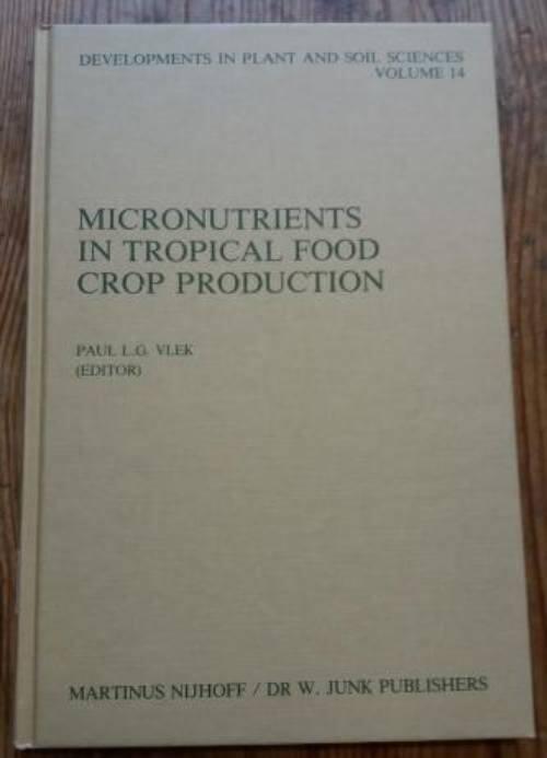 Micronutrients in tropical food crop production