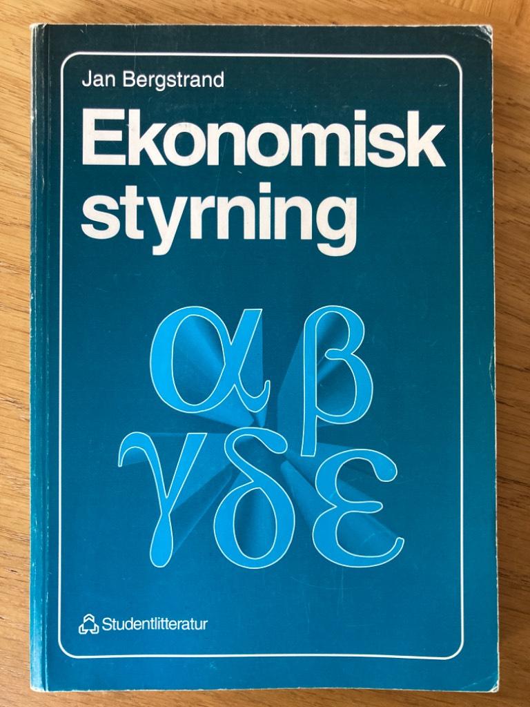 Ekonomisk styrning