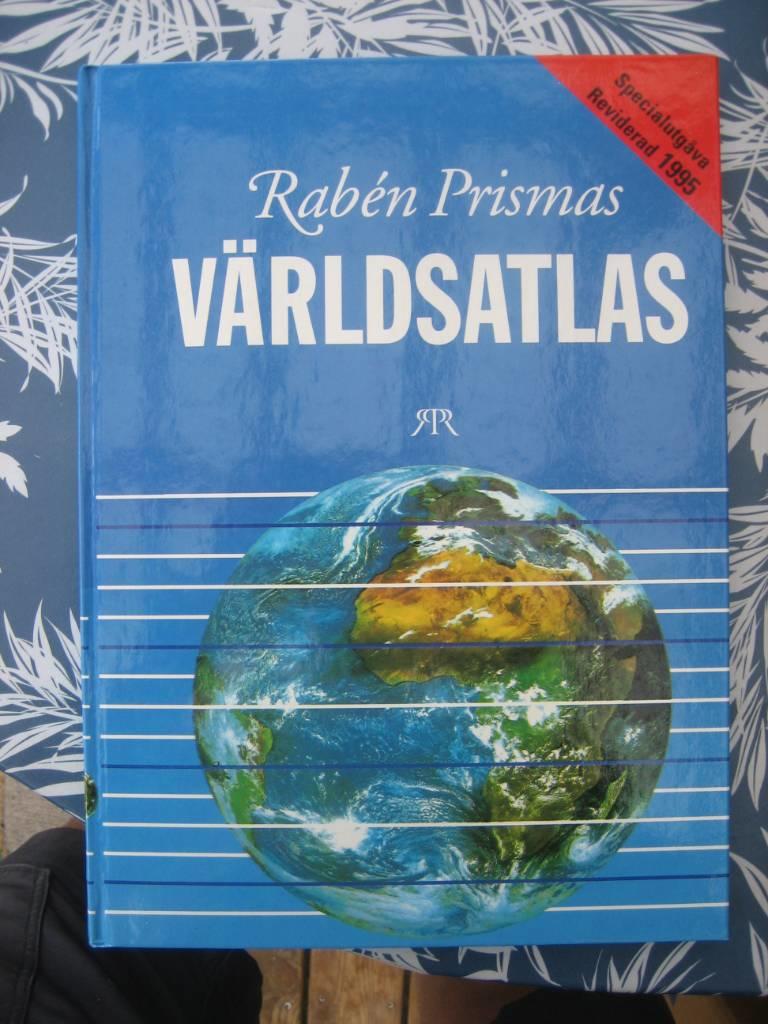 Rab&eacute;n Prismas v&auml;rldsatlas [Kartografiskt material]
