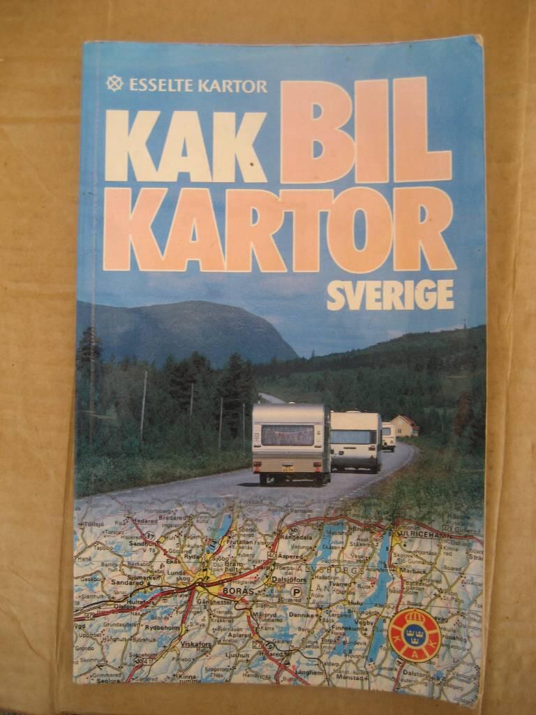 KAK bilkartor [Kartografiskt material] : Sverige