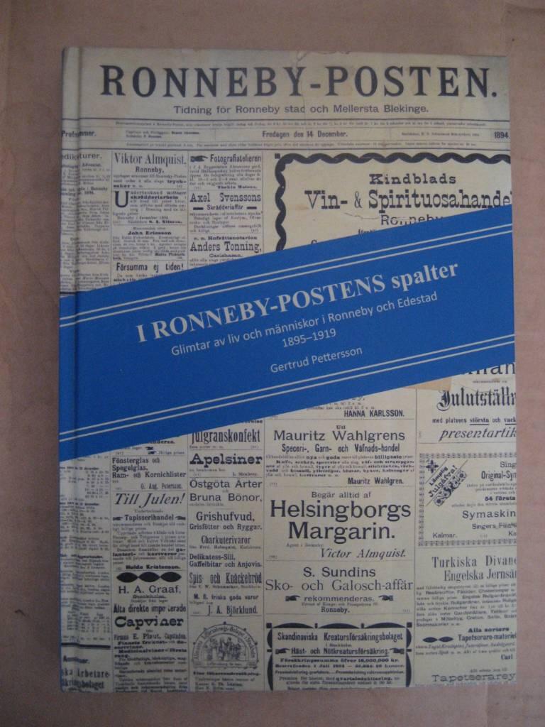 I Ronneby-Postens spalter : glimtar av liv och människor i Ronneby och Edestad 1895-1919