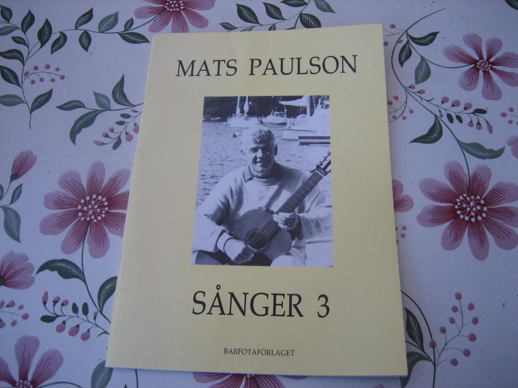 S&aring;nger [Musiktryck]