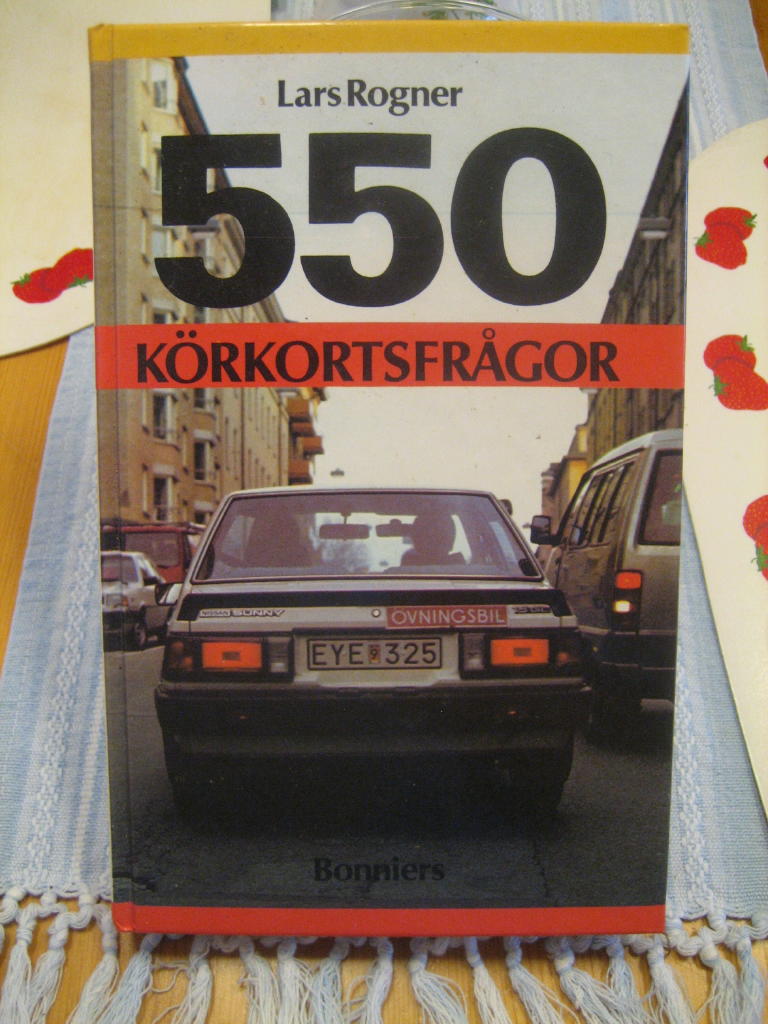 550 k&ouml;rkortsfr&aring;gor