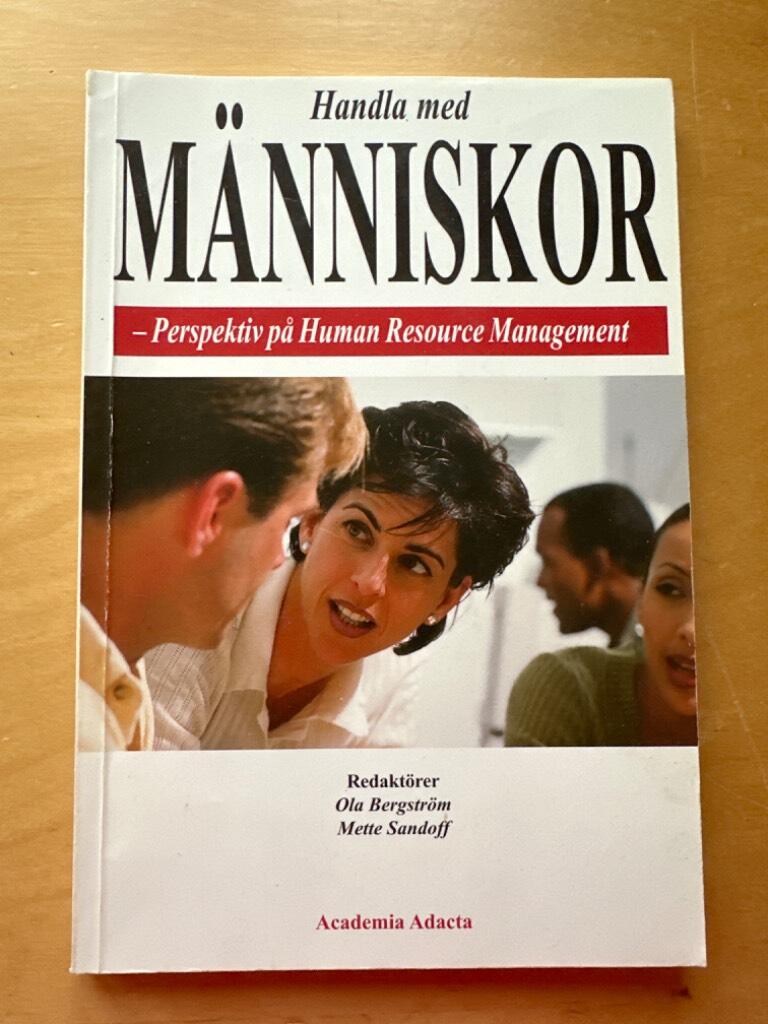 Handla med människor- Perspektiv på Human Resource Management