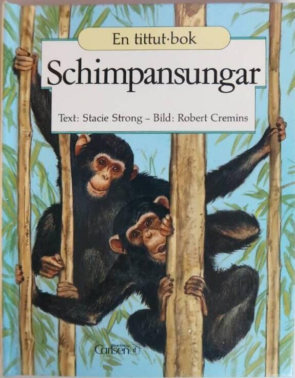 Schimpansungar : en tittut-bok