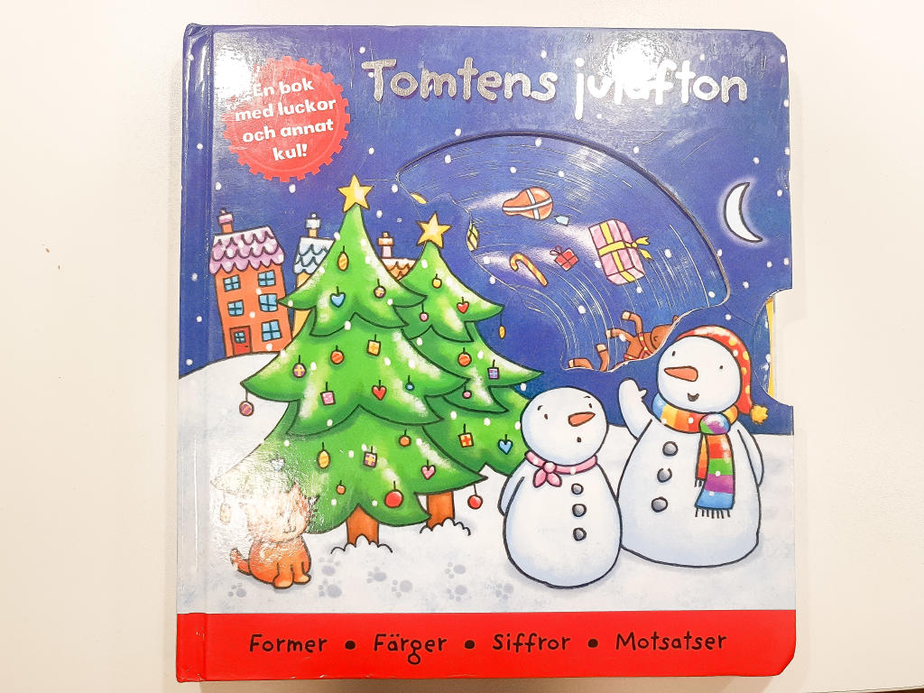 Tomtens julafton - former, f&auml;rger, siffror, motsatser