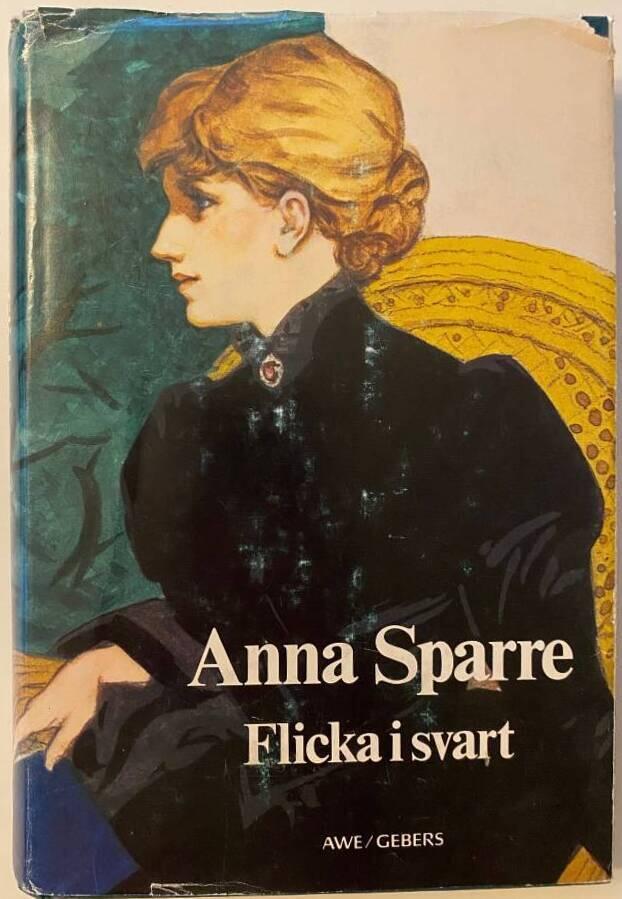 Flicka i svart