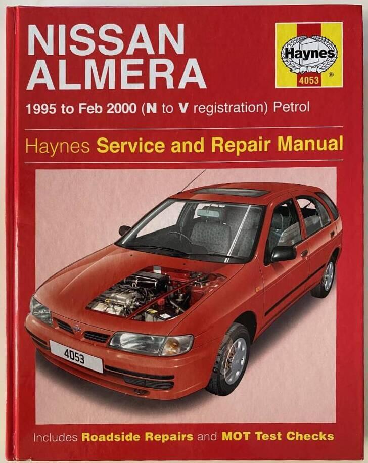 Nissan almera petrol (95 - feb 00) n to v