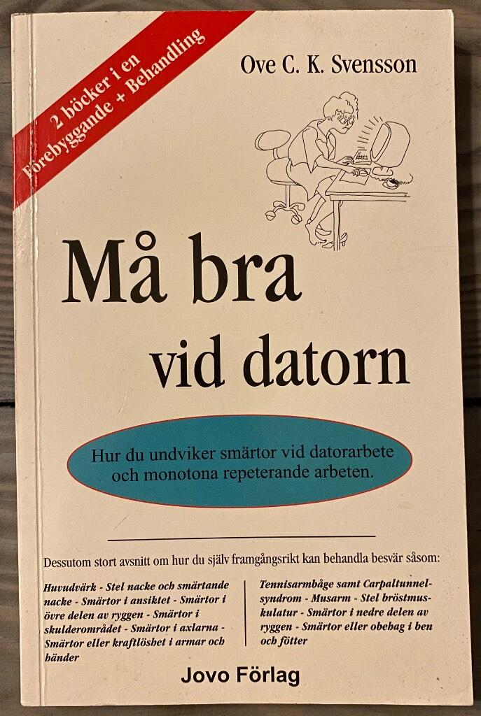 M&aring; bra vid datorn