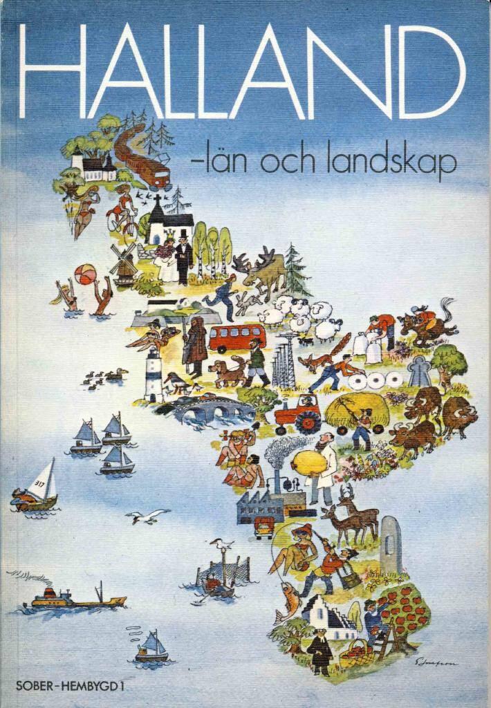 Halland - l&auml;n och landskap : hembygdskunskap f&ouml;r &aring;rskurs 3 i grundskolan