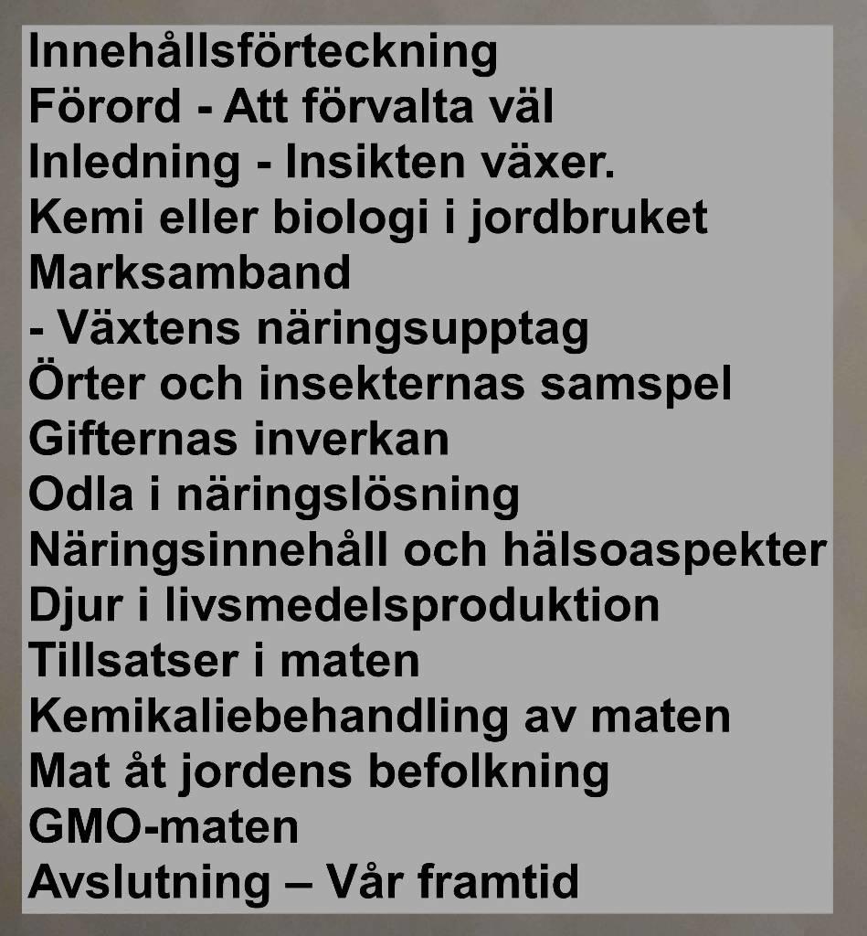 Maten p&aring; mitt fat h&auml;lsa eller risk