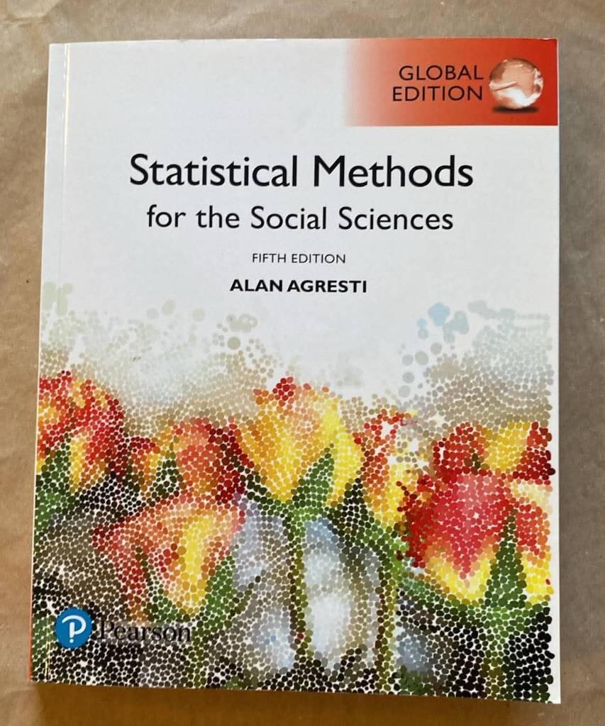 Statistical methods for the social sciences