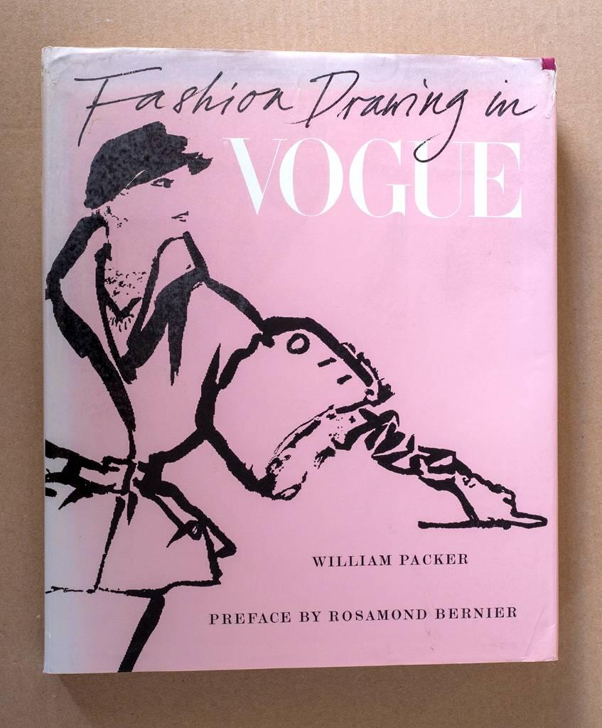 Fashion drawing in Vogue