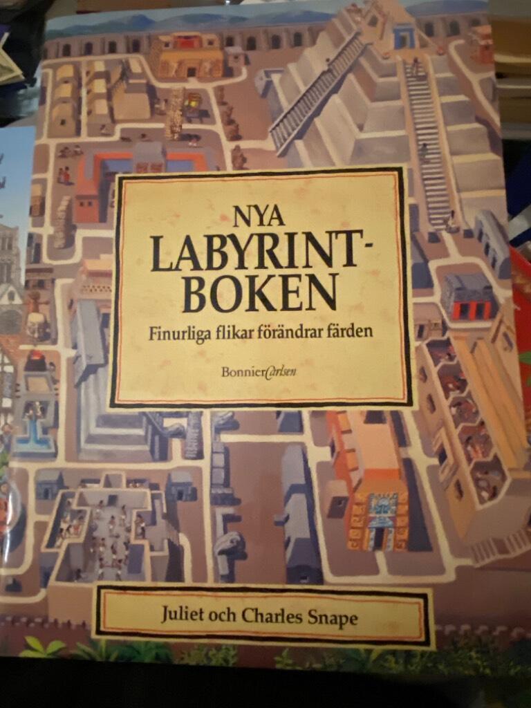 Nya labyrintboken : [finurliga flikar f&ouml;r&auml;ndrar f&auml;rden]