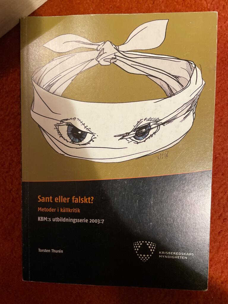 Sant eller falskt? : metoder i k&auml;llkritik