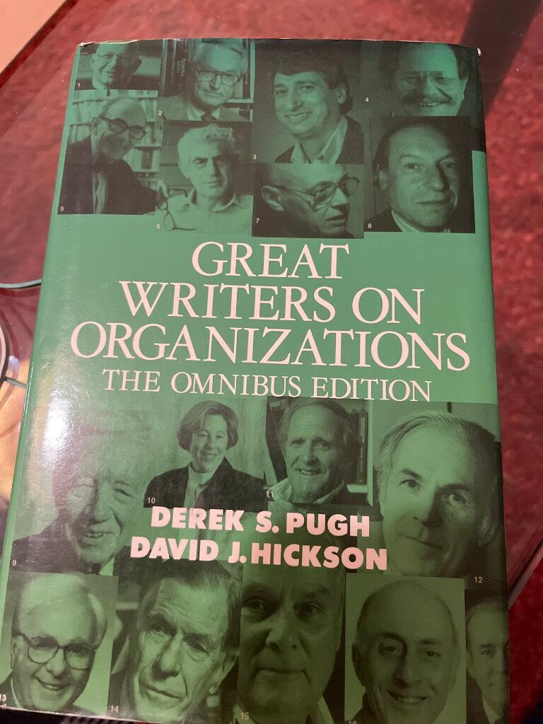 Great writers on organizations