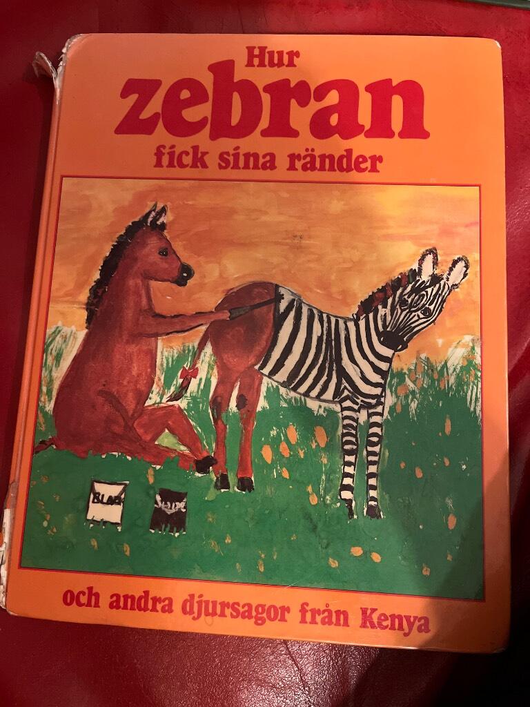 Hur zebran fick sina r&auml;nder och andra djursagor