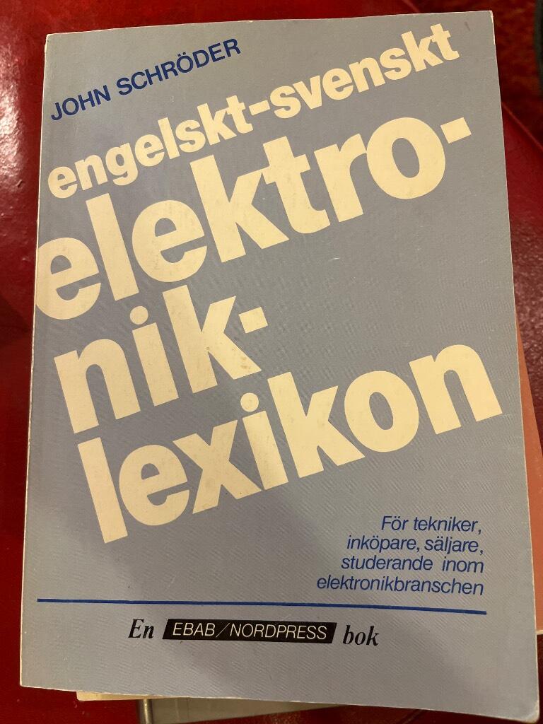 Engelskt-svenskt elektroniklexikon