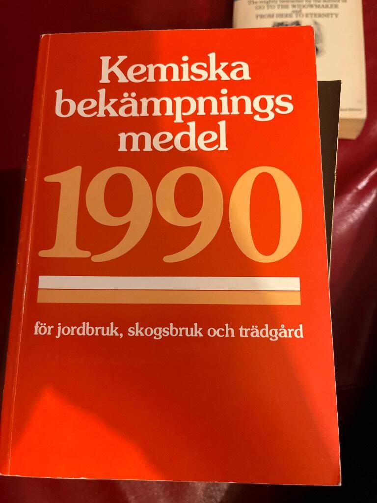 Kemiska bekämpningsmedel - 1990