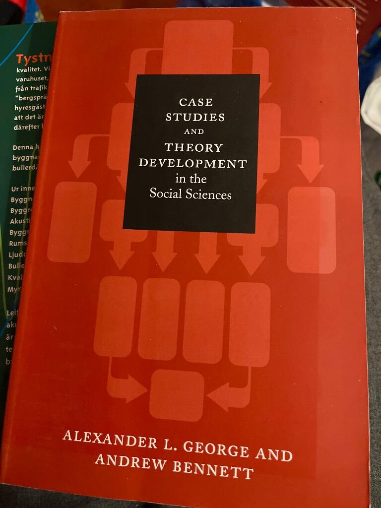 Case studies and theory development in the social sciences