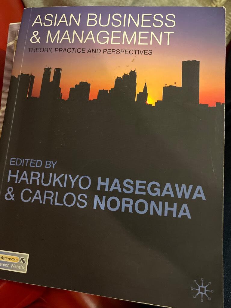 Asian business and management - theory, practice and perspectives