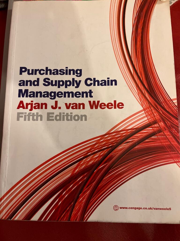 Purchasing & supply chain management : analysis, strategy, planning and practice