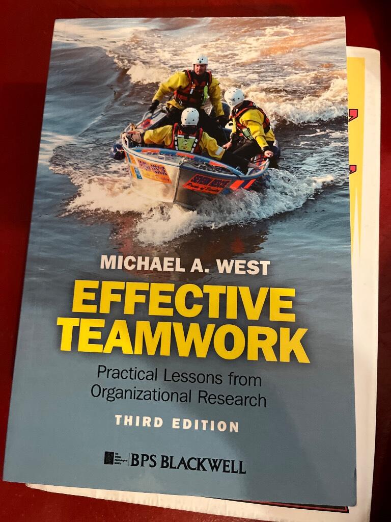 Effective Teamwork: Practical Lessons from Organizational Research, 3rd Edi
