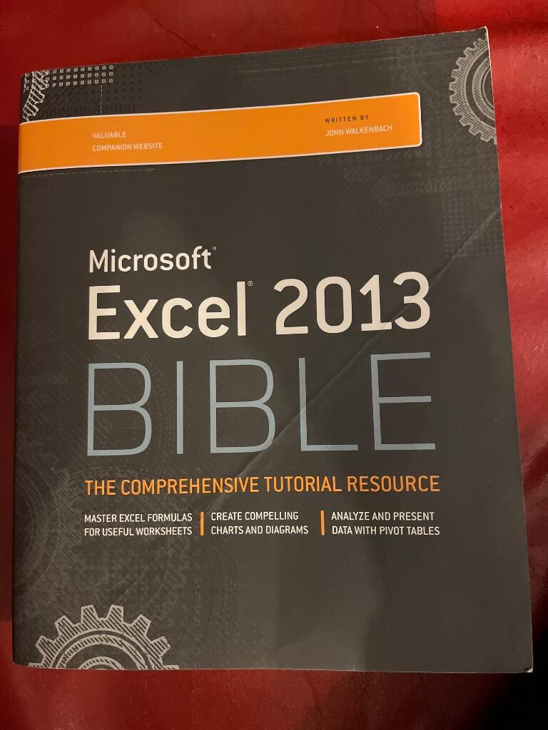 Excel 2013 Bible