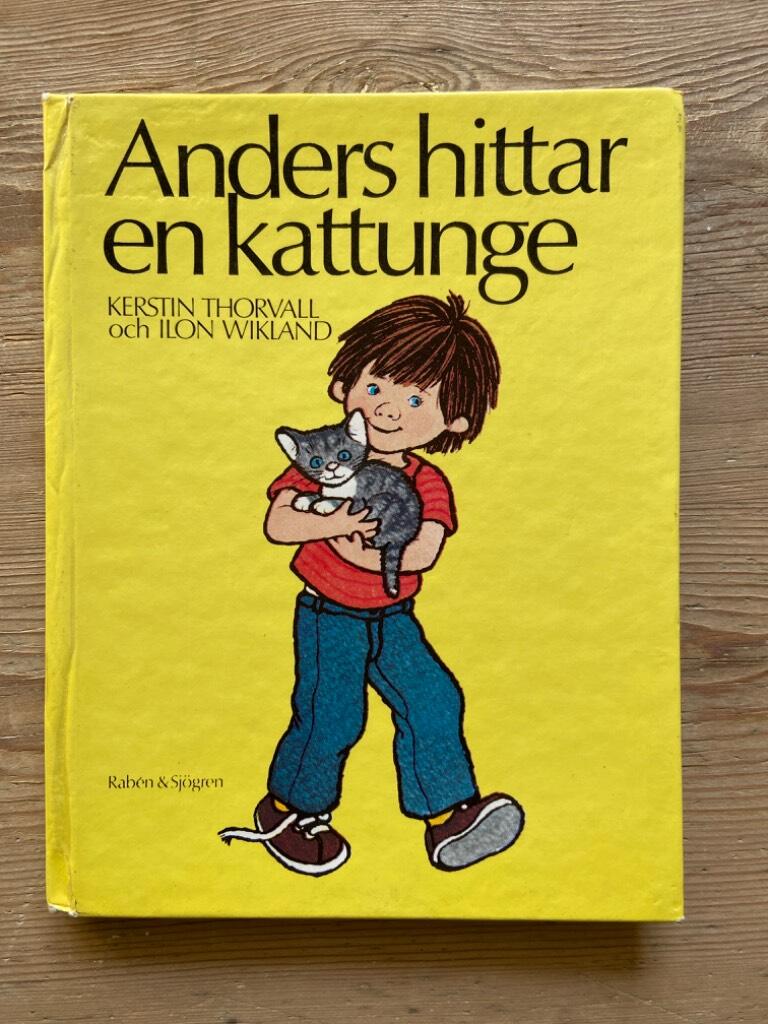 Anders hittar en kattunge